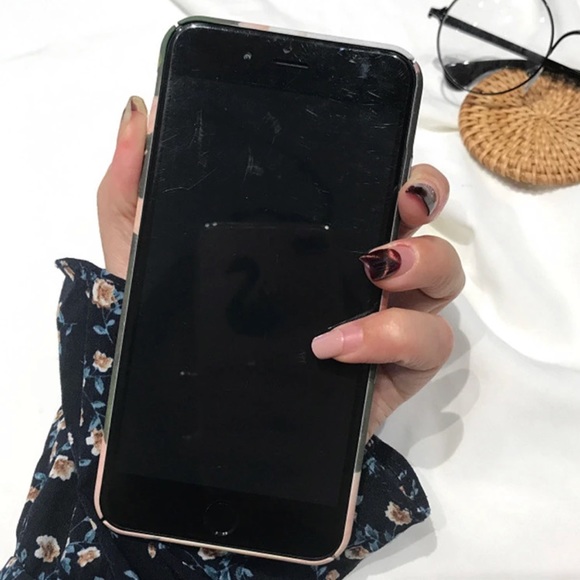 LAST 1! NEW iphone 6+/6s+ Palm Leaves Hard Case - Picture 3 of 4